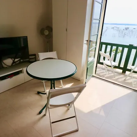 Apartment Comfortable, Renovated In Cap Ferret Location, 1st Line With Bay View